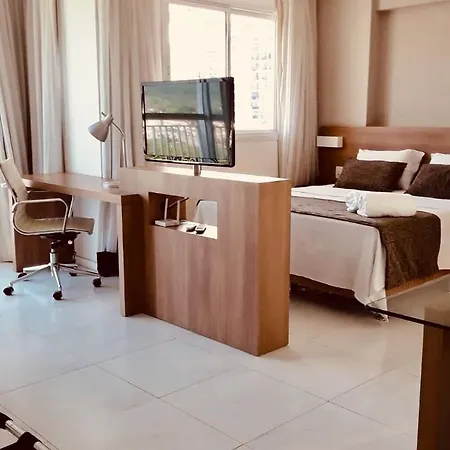 Flat Top E Perfeito Inteiro Na Barra Da Tijuca Com Cozinha, Lavanderia, Garagem E Wi Fi Río de Janeiro Exterior foto