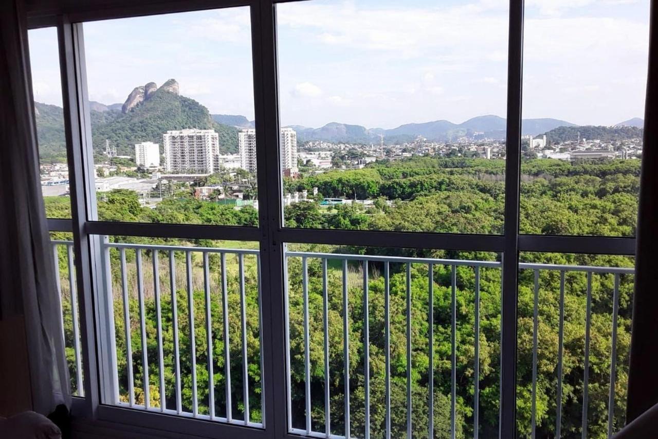 Apartment Flat E Perfeito Inteiro Na Barra Da Tijuca Com Cozinha, Lavanderia, Garagem E Wi Fi